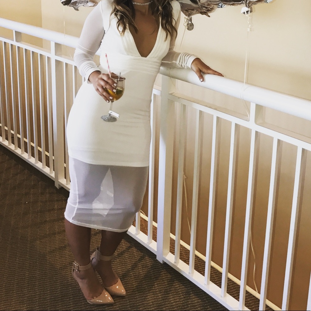 Misguided WHITE DREss